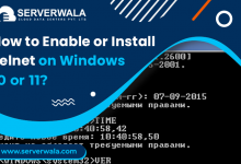 How to Enable or Install Telnet on Windows 10 or 11?