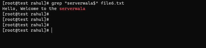 grep "banana$" fruits.txt