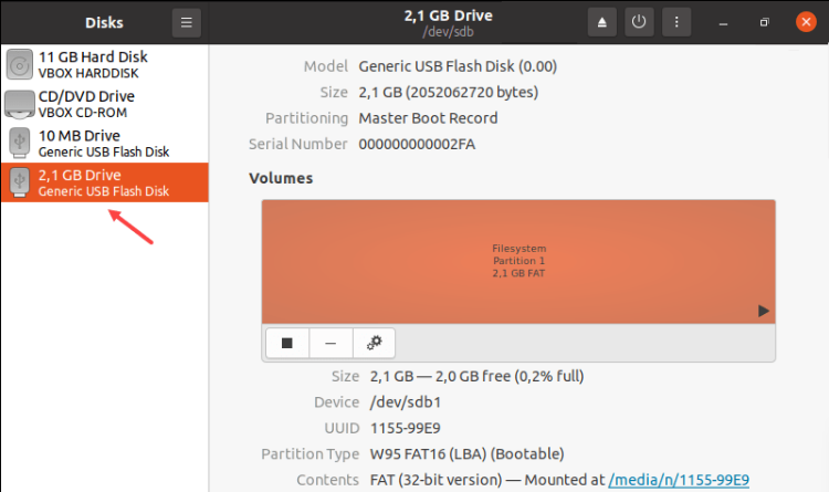 Format USB Using Disk Utility 