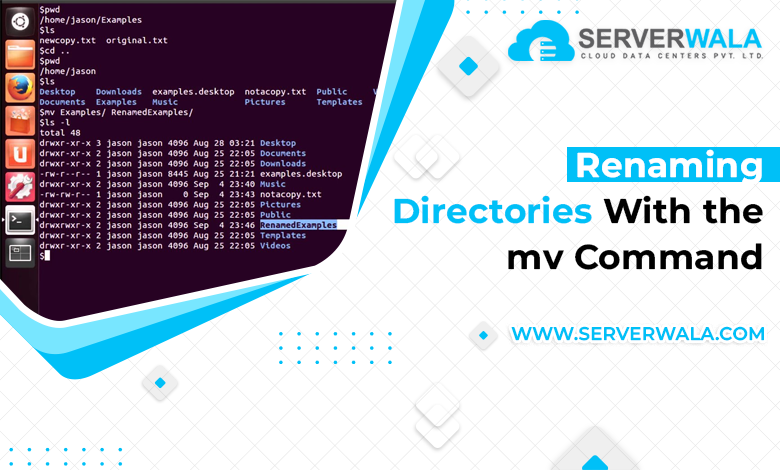 Renaming Directories in Linux With the mv Command