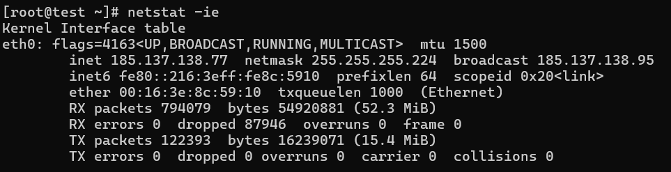 List of Netstat Commands with examples