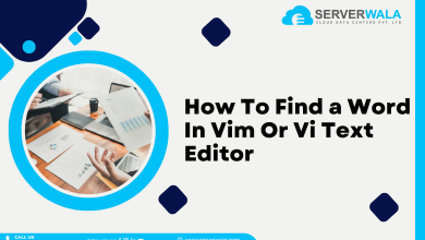 How to find a Word in Vim or Vi Text Editor