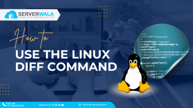 How to use the Linux diff command