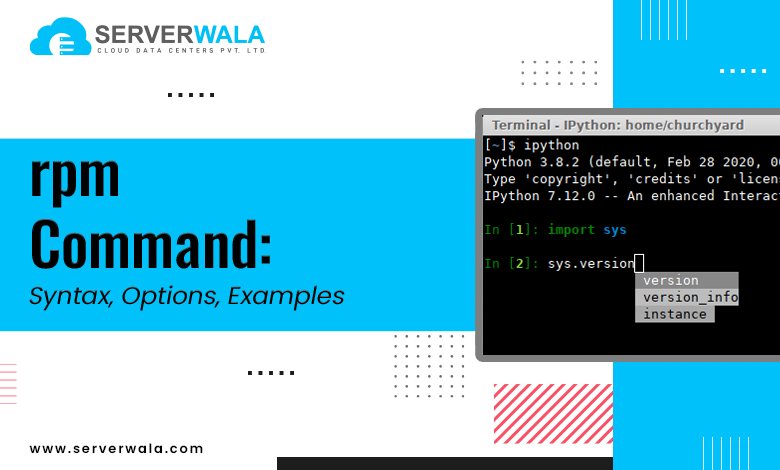 rpm Command: Syntax, Options, Examples