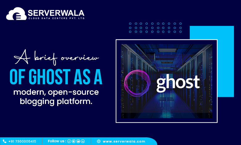 A brief overview of Ghost as a modern, open-source blogging platform.