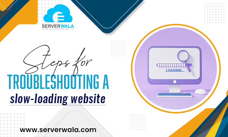 Steps for troubleshooting a slow-loading website