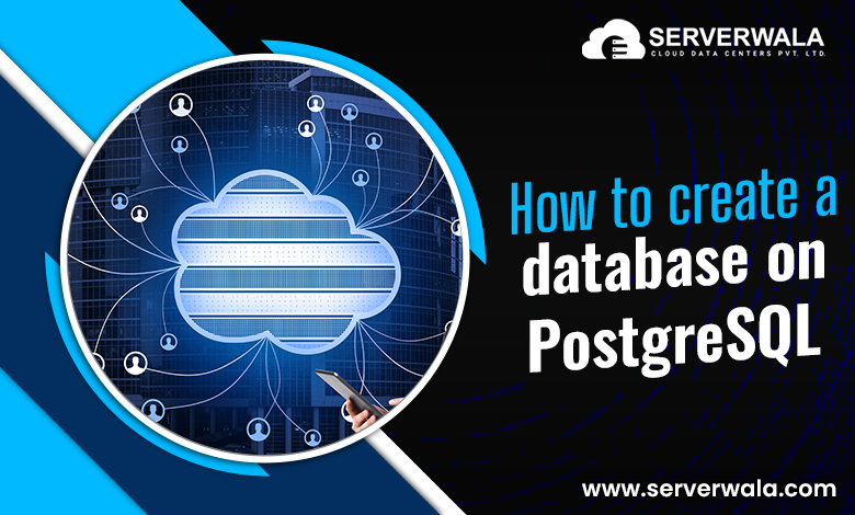 How to create a database on PostgreSQL