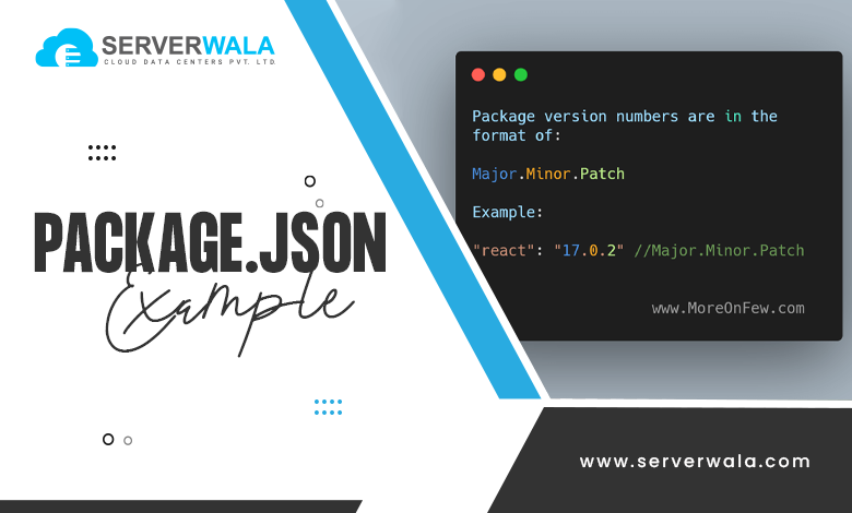 package.json Example