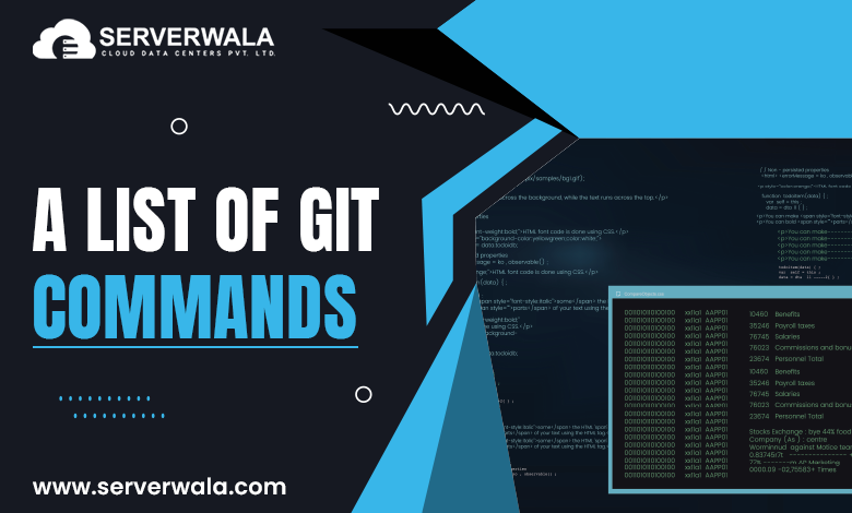 A List of Git Commands